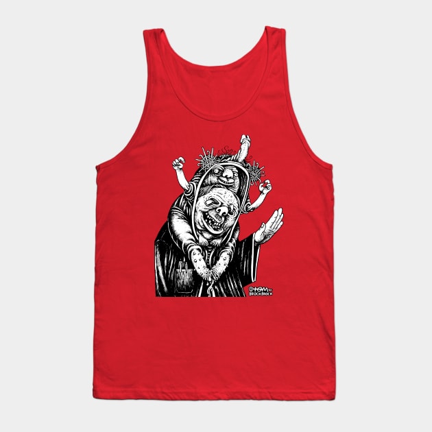 Edge Lord Hamster Porn/Circus Tank Top by tom af brockbrock